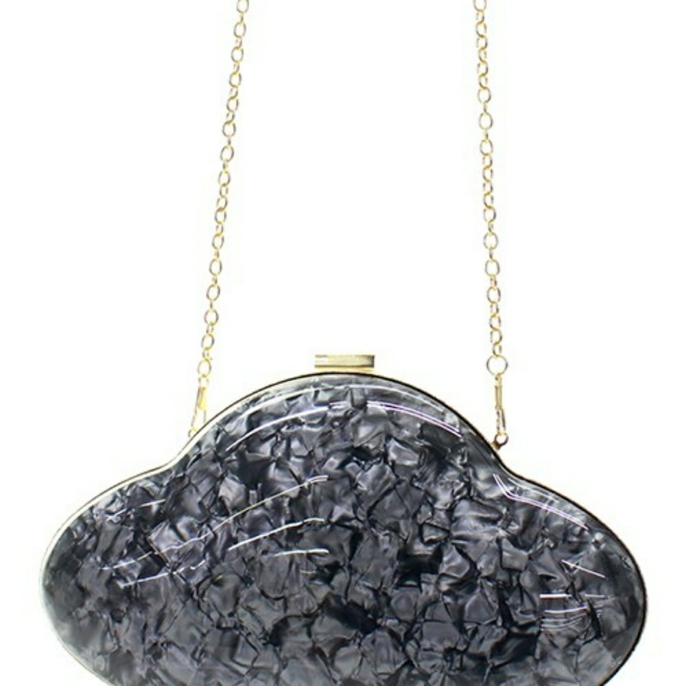 Cloud shaped Evening clutch